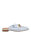 TORY BURCH LEATHER MULES