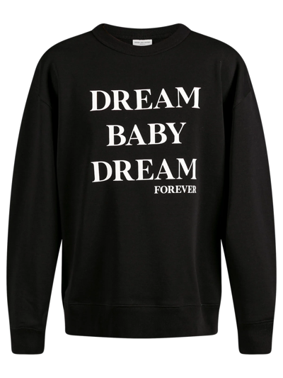 Dries Van Noten Black 'dream Baby Dream Forever' Sweatshirt | ModeSens