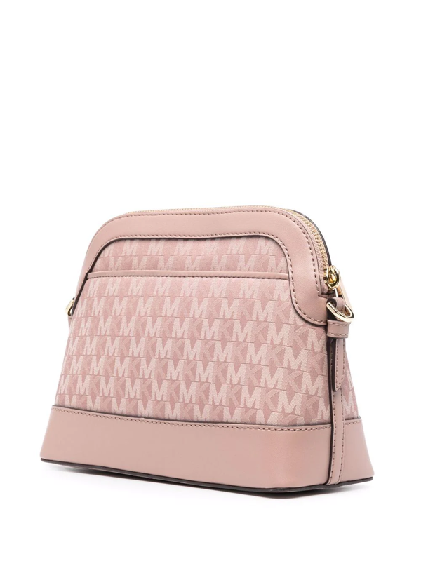 michael michael kors 经典logo印花斜挎包 in pink